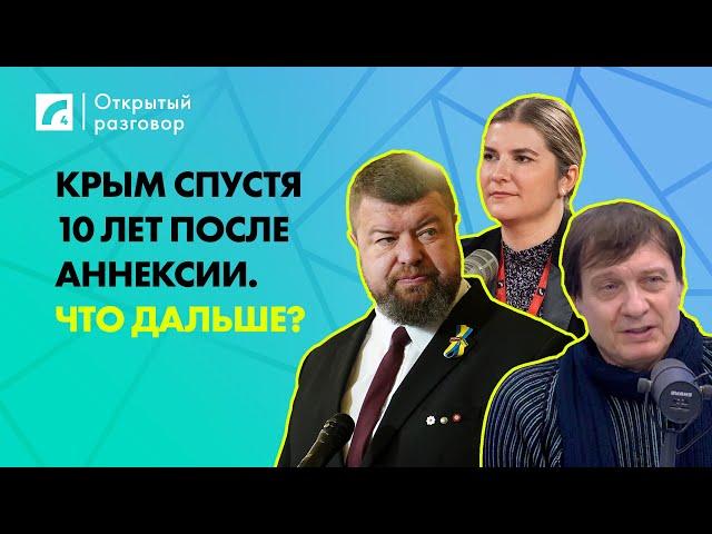 Крым спустя 10 лет после аннексии. Что дальше? | «Открытый разговор» на ЛР4