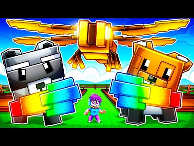 I Got the WORLD'S BIGGEST Pets in Grow a Garden! (FULL TEAM)