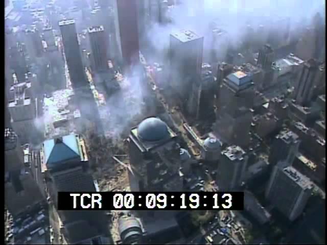 September 11, 2001 World Trade Center aftermath raw stock footage Part 1  PublicDomainFootage.com