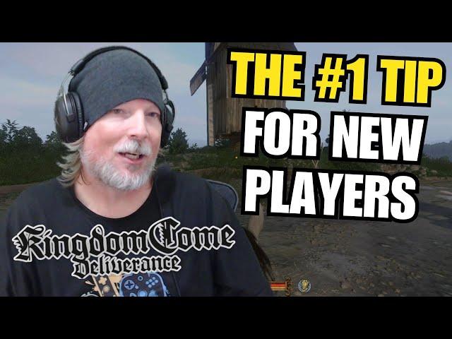 The #1 Tip for New Players - Kingdom Come: Deliverance Beginner's Guide