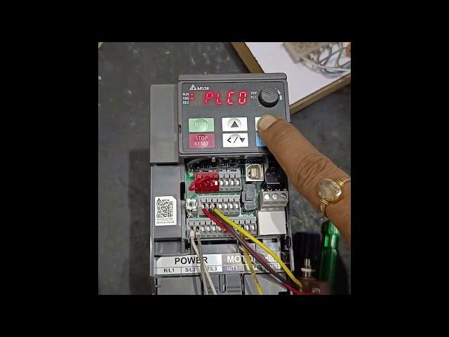 DELTA MS300 AC Drive Start-up , Basic Parameters, connections, Motor parameters with Hindi Audio