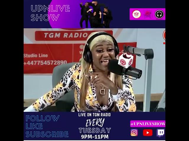 lady danger freestyle on upnlive show