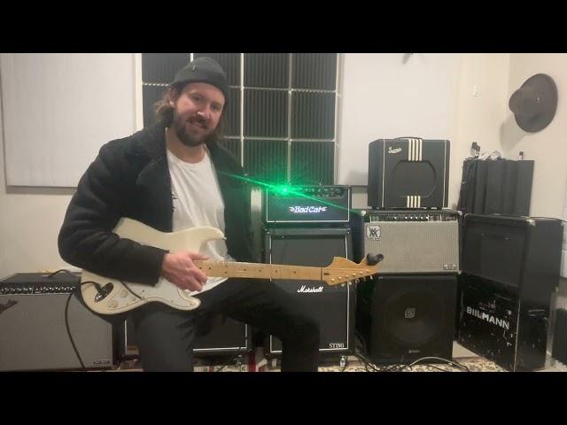 Super Vee- Blade Runner Stratocaster Tremolo System Demo- Jack Biilmann.