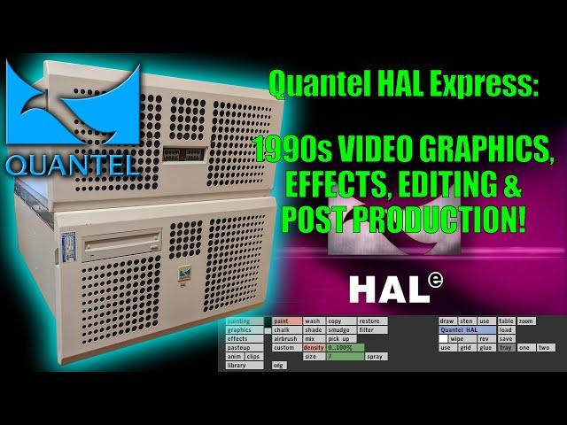 DL250 Quantel HAL & Dylan Restored & Working!