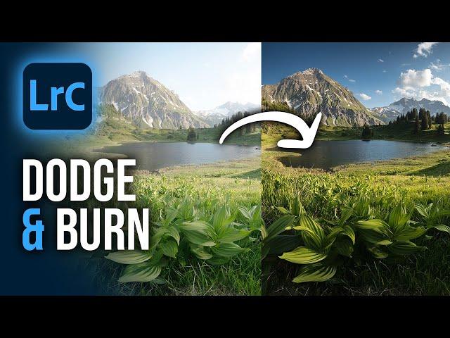 DODGE & BURN in Lightroom! No Photoshop requierd