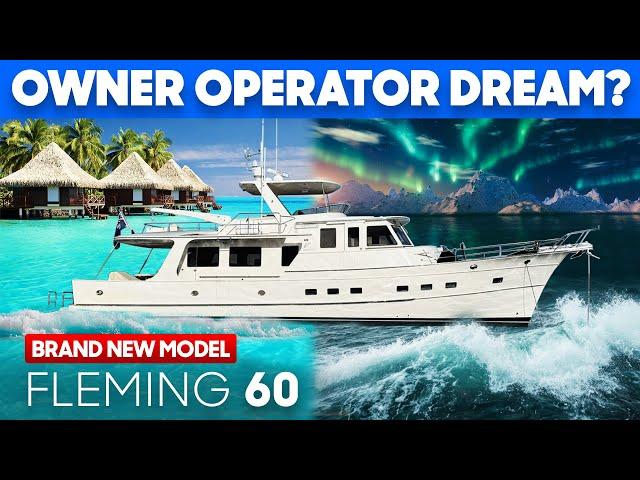 The PERFECT Liveaboard Bluewater Cruiser? Fleming 60 Tour & Review