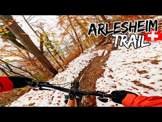 E-Bike Action im Schnee ️ Arlesheim Trail // Santa Cruz Bullit