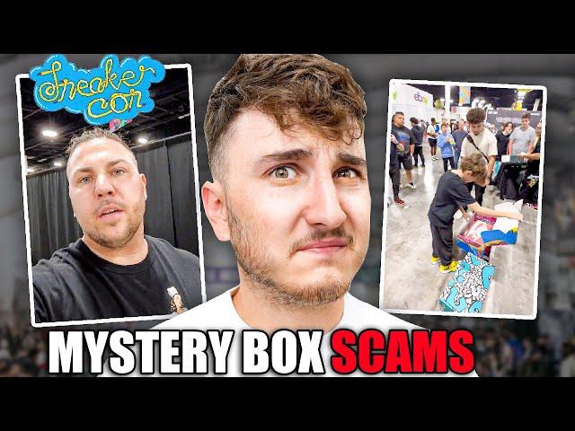 Investigating Sneaker Cons Biggest Scam (Mystery Boxes)