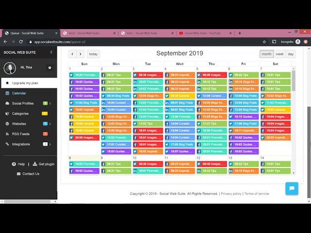 Manage ALL Your Social Strategy with Social Web Suite's Social Media Marketing Calendar