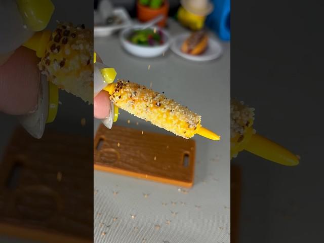 MINIVERSE CAFE 3 - Mini Grilled Corn DIY #miniversecafe #miniverse