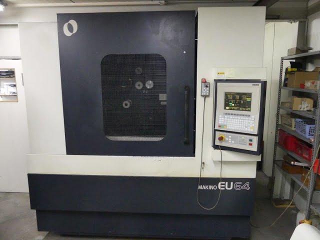 Best Used MAKINO EU 64 CNC Eroding machines EDM - wire cutting machines from Germany in 2021