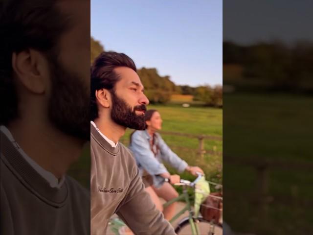 Nakuul & Jankee's vacations in London #nakuulmehta #shorts #ramkapoor #shivaaysinghoberoi