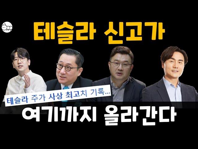 테슬라 신고가! 테슬라 주가, 여기까지 올라간다