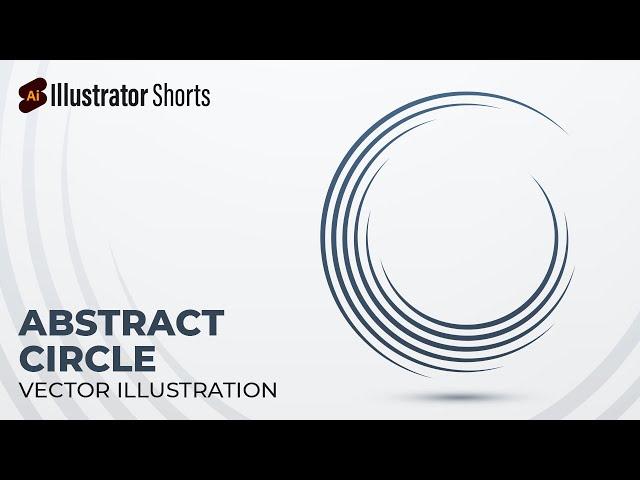 Abstract Circle with Lines and Art Brush | Illustrator Tips and Tricks