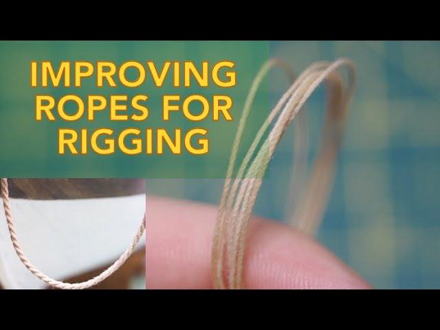 How to make your ship model ropes more REALISTIC