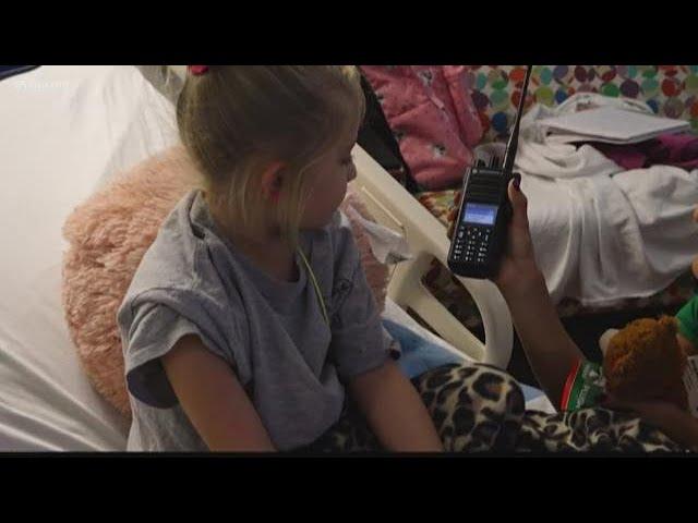 Santa visits kids at a Tampa hospital -- via ham radio