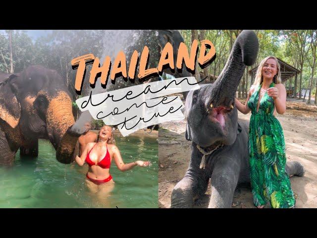 MY THAILAND DREAM CAME TRUE: spending the day with elephants