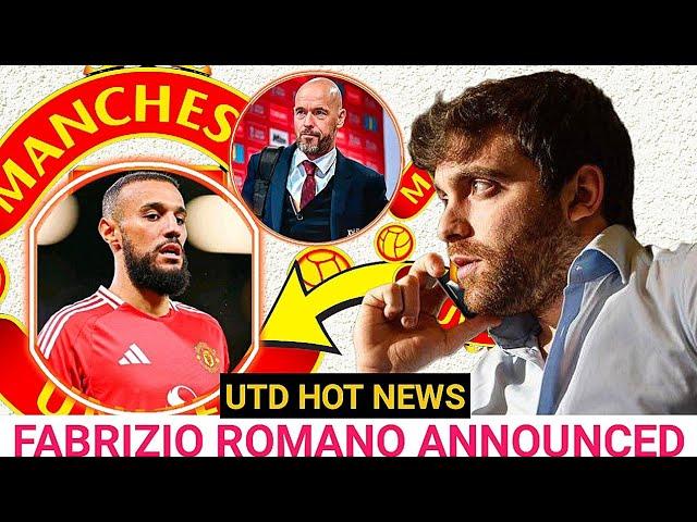 JUST NOW FABRIZIO ROMANO ANNOUNCED MANCHESTER UNITED BIG NEWS  MAZRAOUI SUPER PERFORMANCE