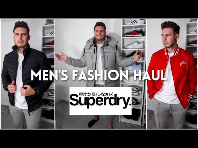 Men's SUPERDRY Clothing Haul & Try-On | Mens Fashion 2021