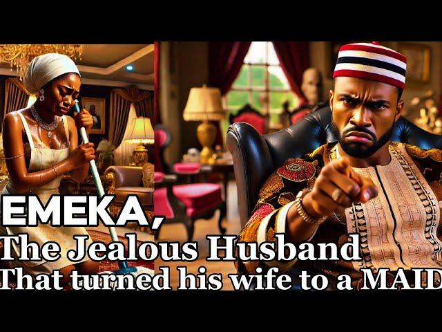 He Was JEALOUS of His WIFE and turned her into a HOUSEMAID just because……#africanfolktales #folklore