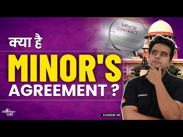 Minor Agreement under Indian Contract Act 1872 | Minor Contract Case Laws