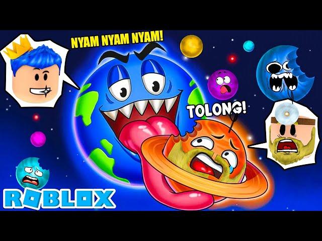 EVOLUSI PLANET!! AKU MENJADI PLANET TERBESAR DI ALAM SEMESTA DAN MAKAN SEMUA PLANET KECIL ROBLOX!