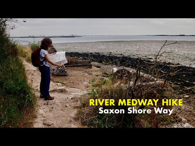 Walking the dramatic landscape of the River Medway in Kent (4K)