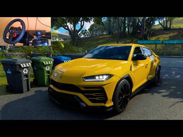 Lamborghini Urus | The Crew Motorfest | Steering Wheel Gameplay.