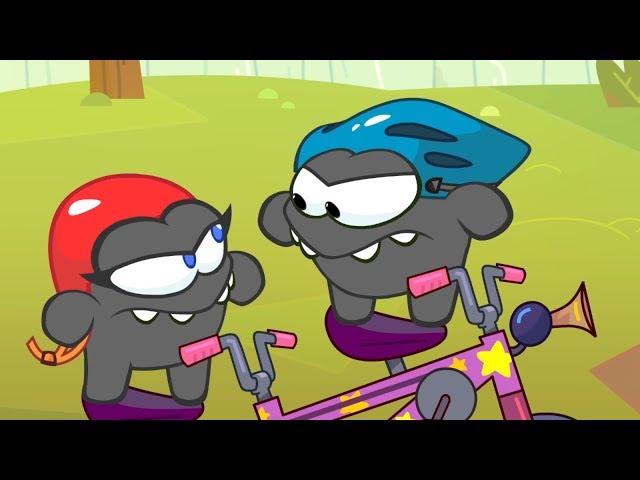 Om Nom Stories - Super-Noms: Crazy Biker (Cut the Rope) Super toonsTV