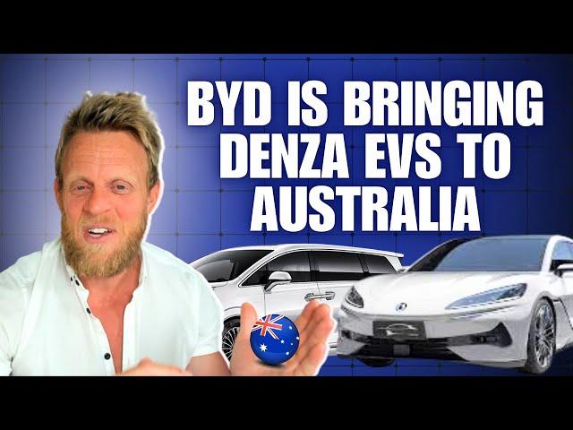 BYD says it's luxury Denza EV brand is coming to Australia