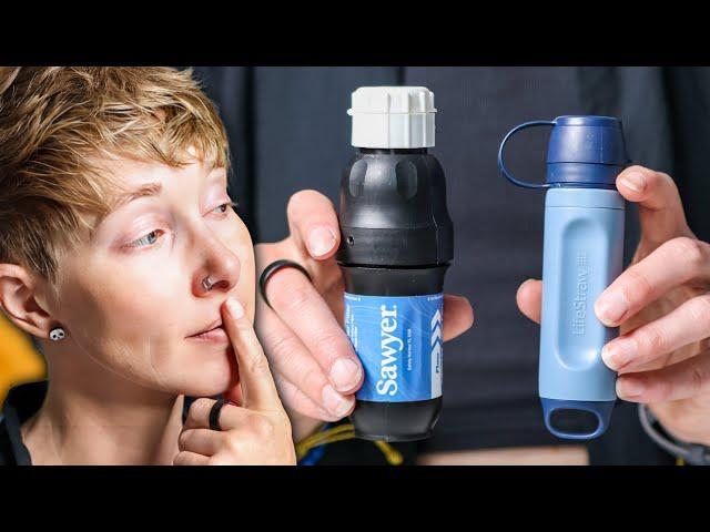 Sawyer Squeeze vs Lifestraw Peak Series Solo: Battle of the Backpacking Water Filters