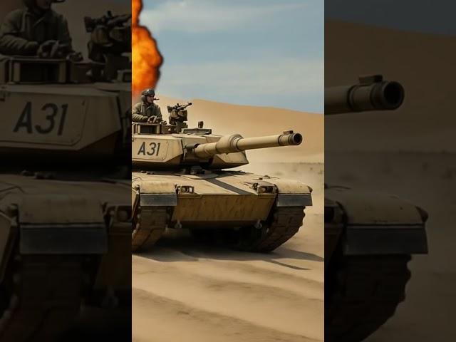 I used AI To generate a 1/72 scale diorama of Fictional M1 tank , and then animated it with AI