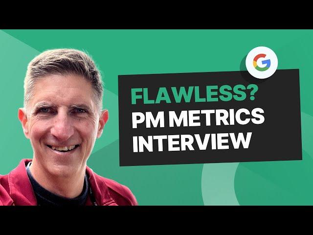 Product manager metrics question with Google PM (YouTube success metrics)