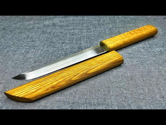 Making A Tanto Knife From An Old File