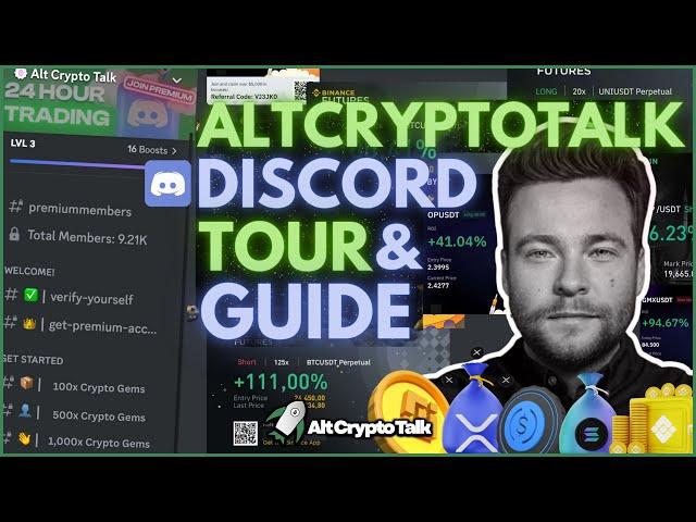 Alt Crypto Talk Discord Tour & Guide | FREE & PREMIUM