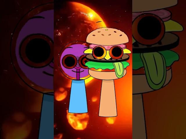Sprunki Mr. Burger & Nicholas Space Travel #sprunki #incredibox #incrediboxsprunki