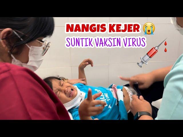 NANGIS KEJER  FATHIA SUNTIK VAKSIN VIRUS JE | QIFA AGUNG