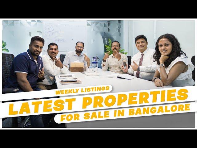 Fresh Properties For Sale In Bangalore | BDA Sites | Apartments | Villas | Weekly Listings 2023
