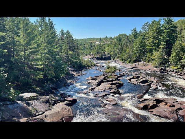 Onaping Falls and AY Jackson Lookout