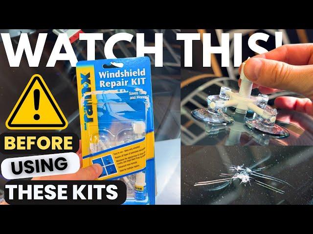 How to Repair a Windshield Chip or Crack | Windshield Repair Kit (Which Step to AVOID!?)