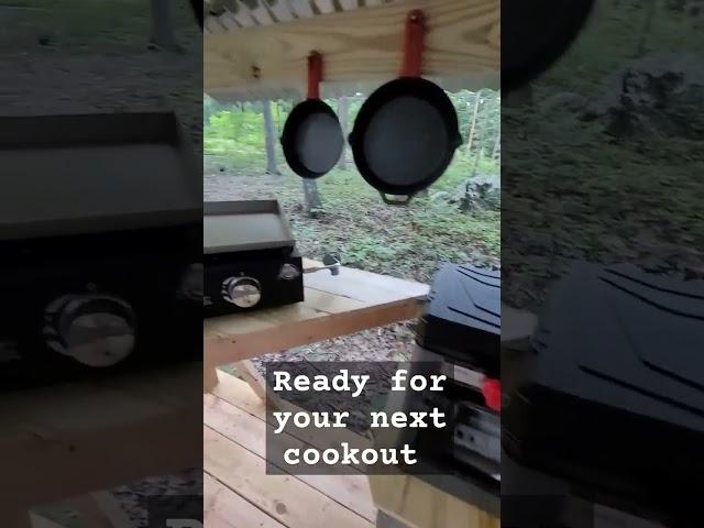 #outdoorkitchen #luxuryglamping #glamping #woodworking #diy #glampingstyle #outsidekitchen #glamp