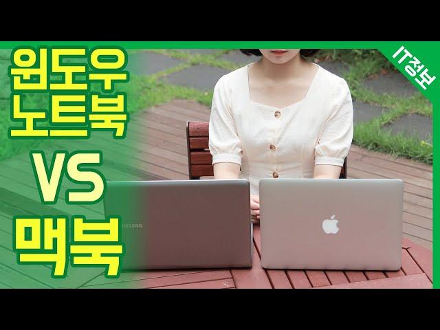 맥북 VS 윈도우노트북