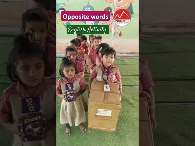 Opposite Words - English Activity || PINNACLE