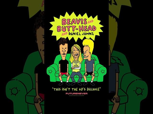 Daniel Johns x Beavis and Butt-head Collab #shorts