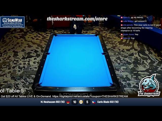 The 2024 International 9-Ball Open - Live 11/21/2024 4:45PM Stage 2 Top 8