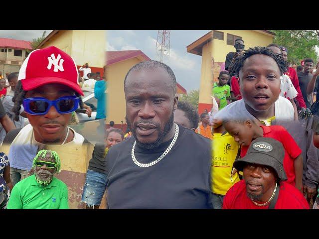 Oboy Siki in hot argument with actor kwame borga and chases him away at the Kumawood AllStars Games