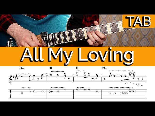 All My Loving - Guitar TAB (The Beatles)