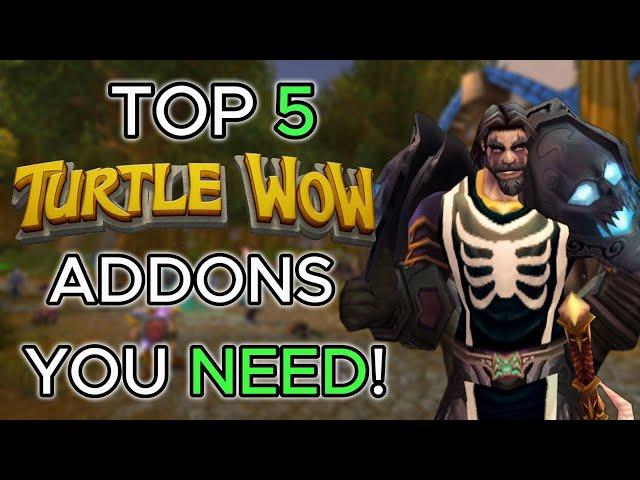 Top 5 Turtle WoW Addons You Need To Use! | World of Warcraft