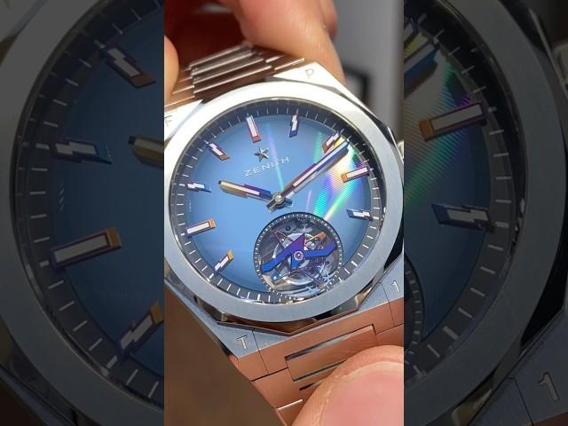 FORGET the PATEK NAUTILUS: Zenith Defy Skyline Tourbillon Felipe Pantone , true #hautehorlogerie