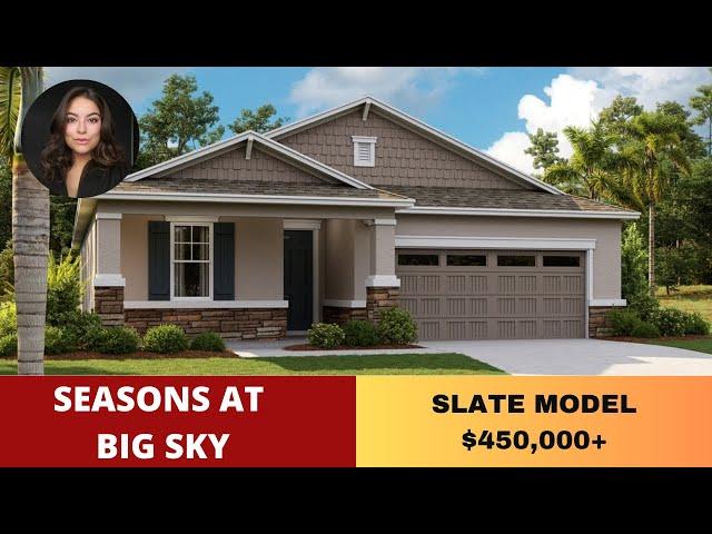 Richmond American Homes, Seasons at Big Sky, Slate Model, St Cloud, Florida